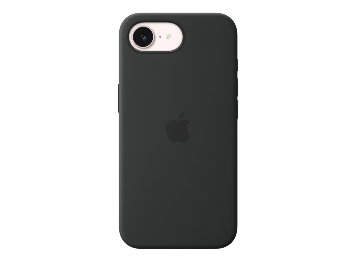 iPhone 17e Silicone Case mit MagSafe, Schwarz