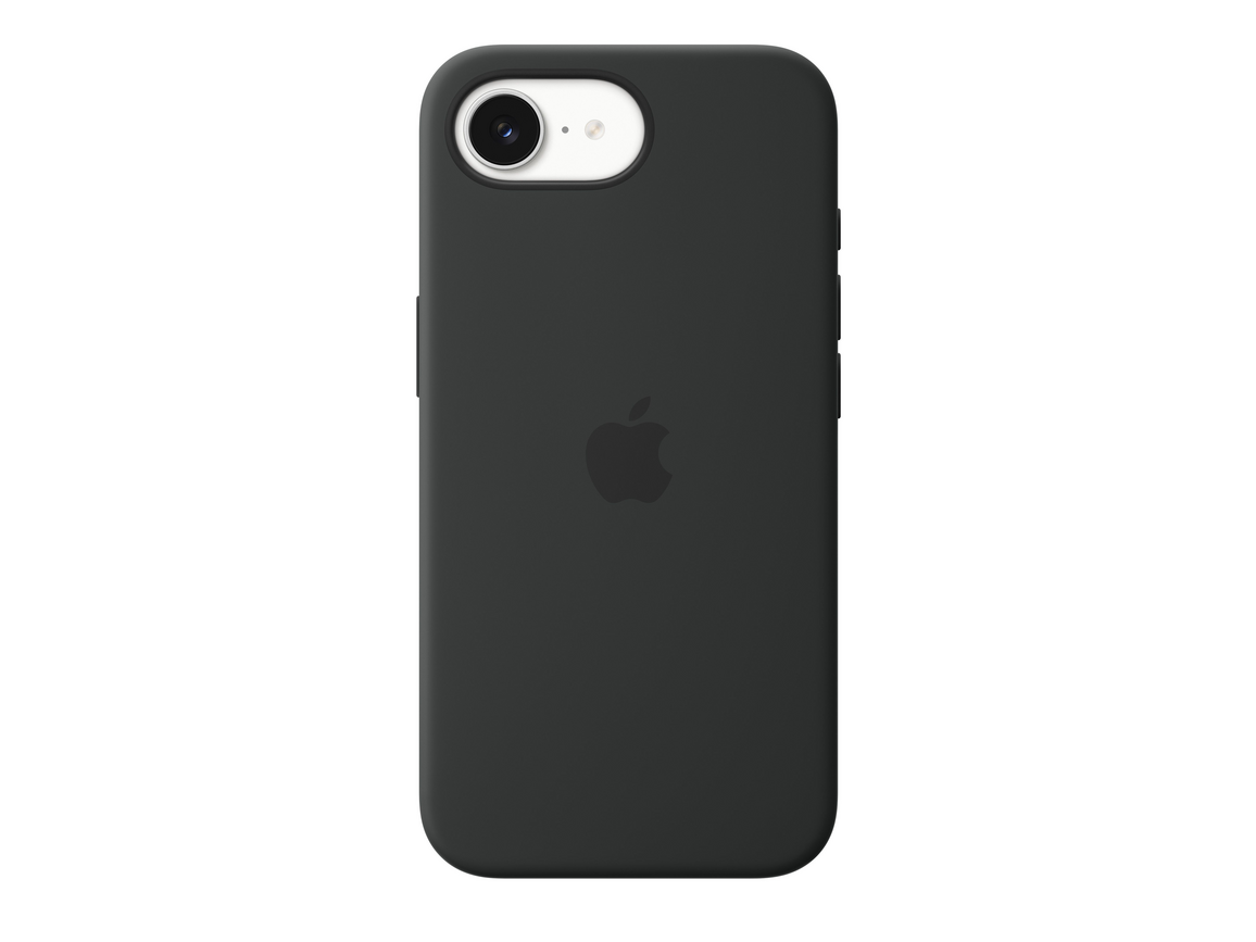iPhone 17e Silicone Case mit MagSafe, Schwarz