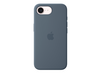 iPhone 17e Silicone Case mit MagSafe, Ankerblau