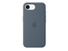 iPhone 17e Silicone Case mit MagSafe, Ankerblau
