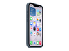 iPhone 17e Silicone Case mit MagSafe, Ankerblau