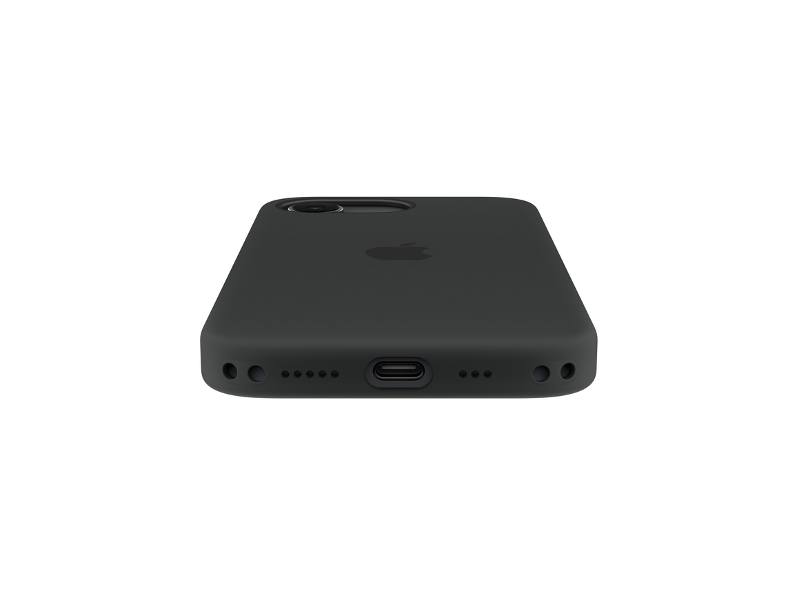 iPhone 17e Silicone Case mit MagSafe, Ankerblau