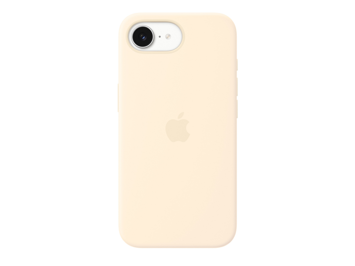 iPhone 17e Silicone Case mit MagSafe, Vanille
