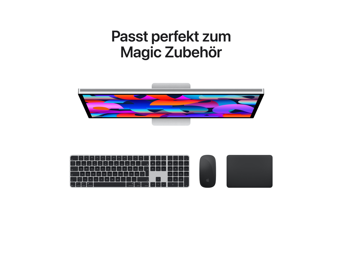 Studio Display, Standardglas, Neig- und höhenverstellbarer Standfuß