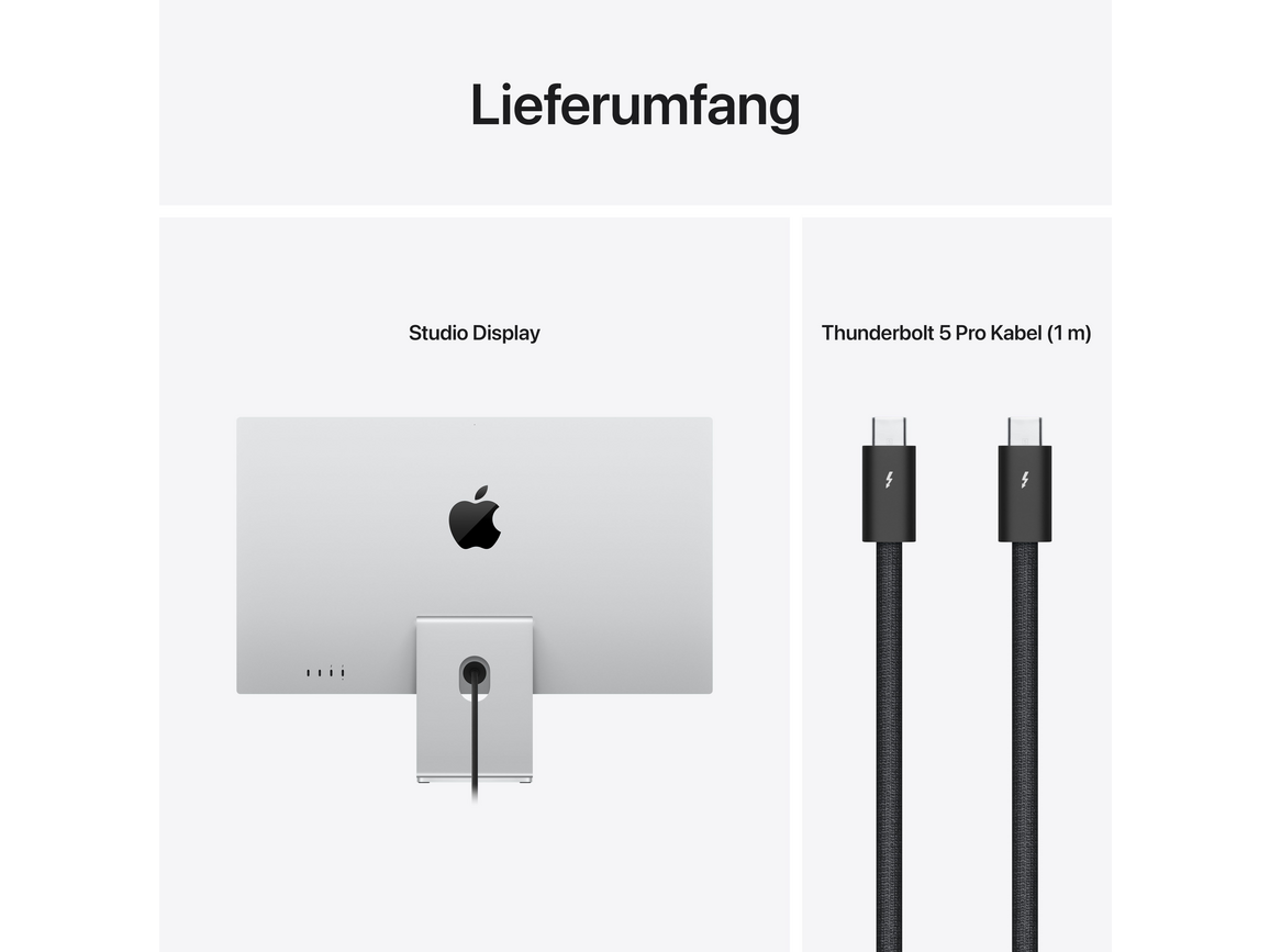 Studio Display, Nanotexturglas, Neigungsverstellbarer Standfuß