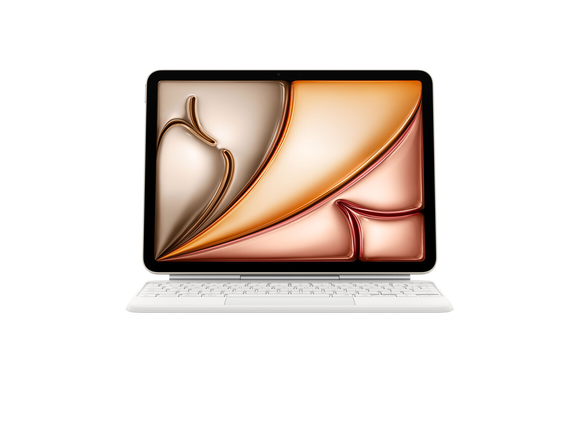 Magic Keyboard das für 11" iPad Air (M3) – Deutsch – Weiß