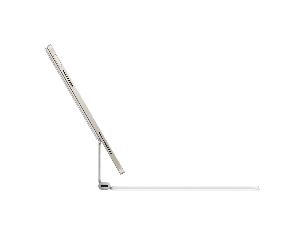 Magic Keyboard das für 11" iPad Air (M3) – Deutsch – Weiß