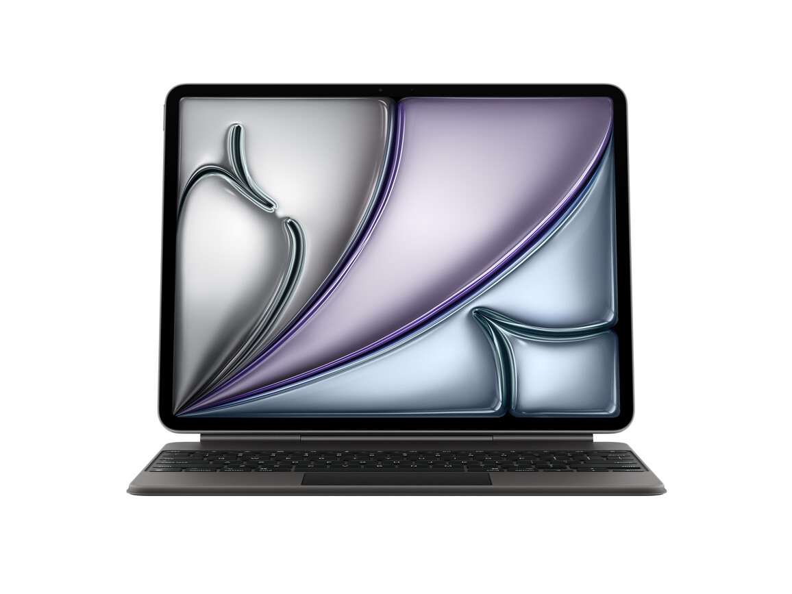 Magic Keyboard für das 13" iPad Air (M3) – Deutsch - Schwarz