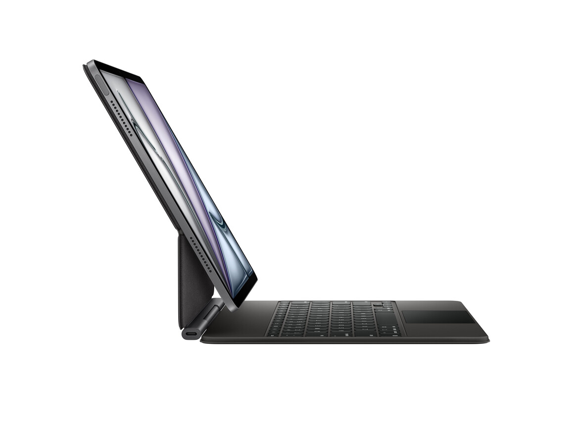 Magic Keyboard für das 13" iPad Air (M3) – Deutsch - Schwarz