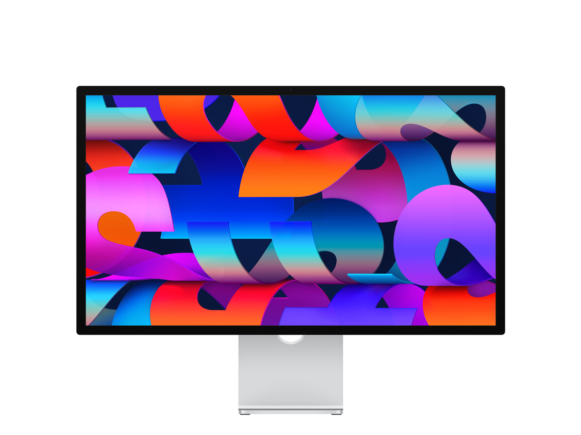 Studio Display – Standardglas – neigungs­- und höhen­verstellbarer Standfuß