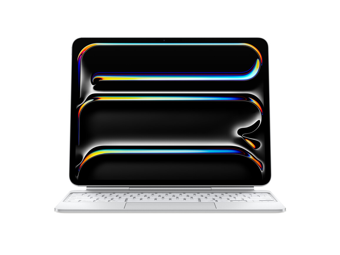 Magic Keyboard für 13" iPad Pro (M4) - Englisch (International) - Weiß