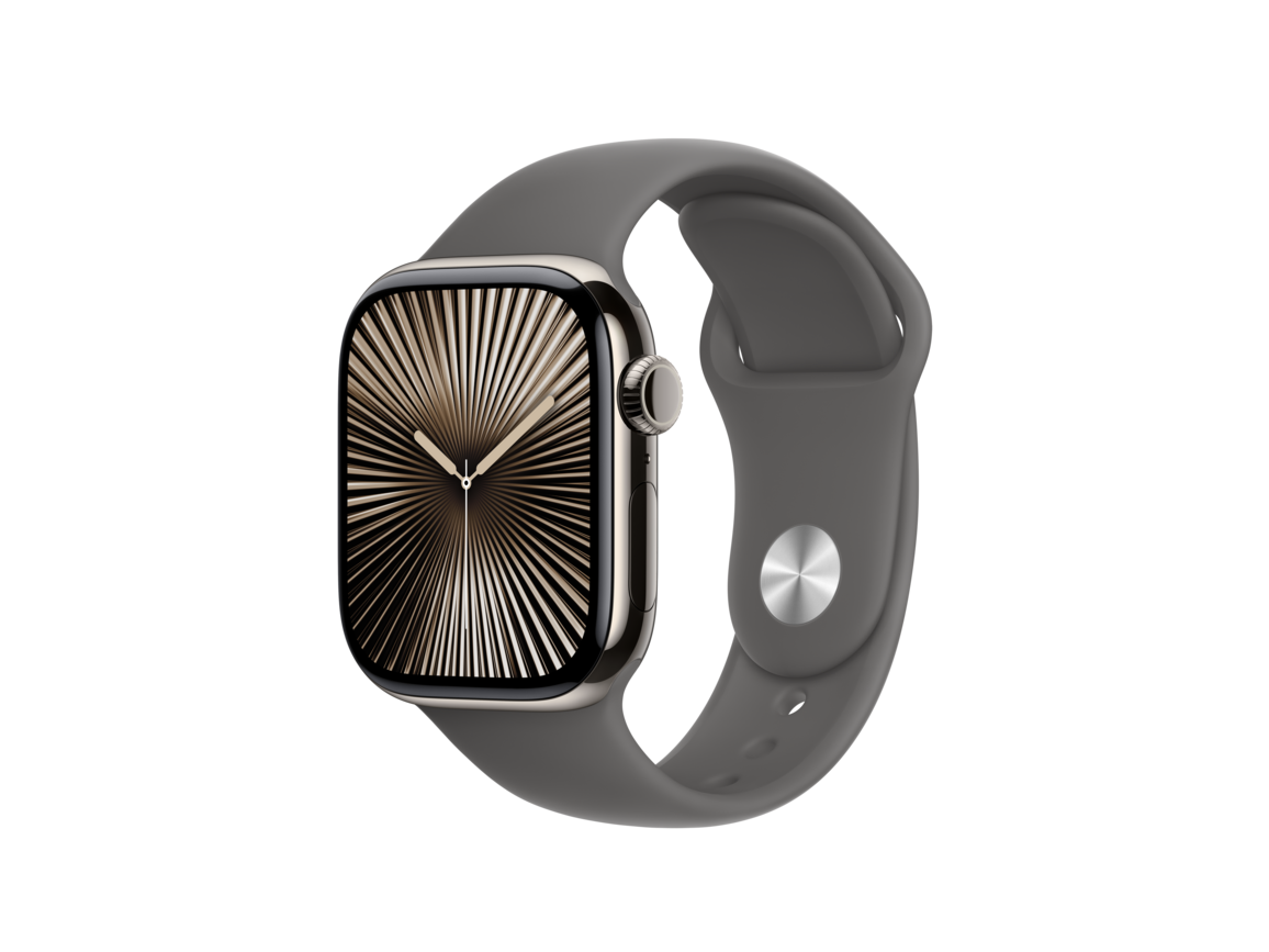 42 mm Sportarmband Steingrau – S/M