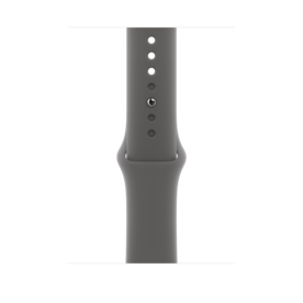 46 mm Sportarmband Steingrau – S/M