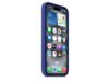 iPhone 16 Silikon Case mit MagSafe – Ultramarin