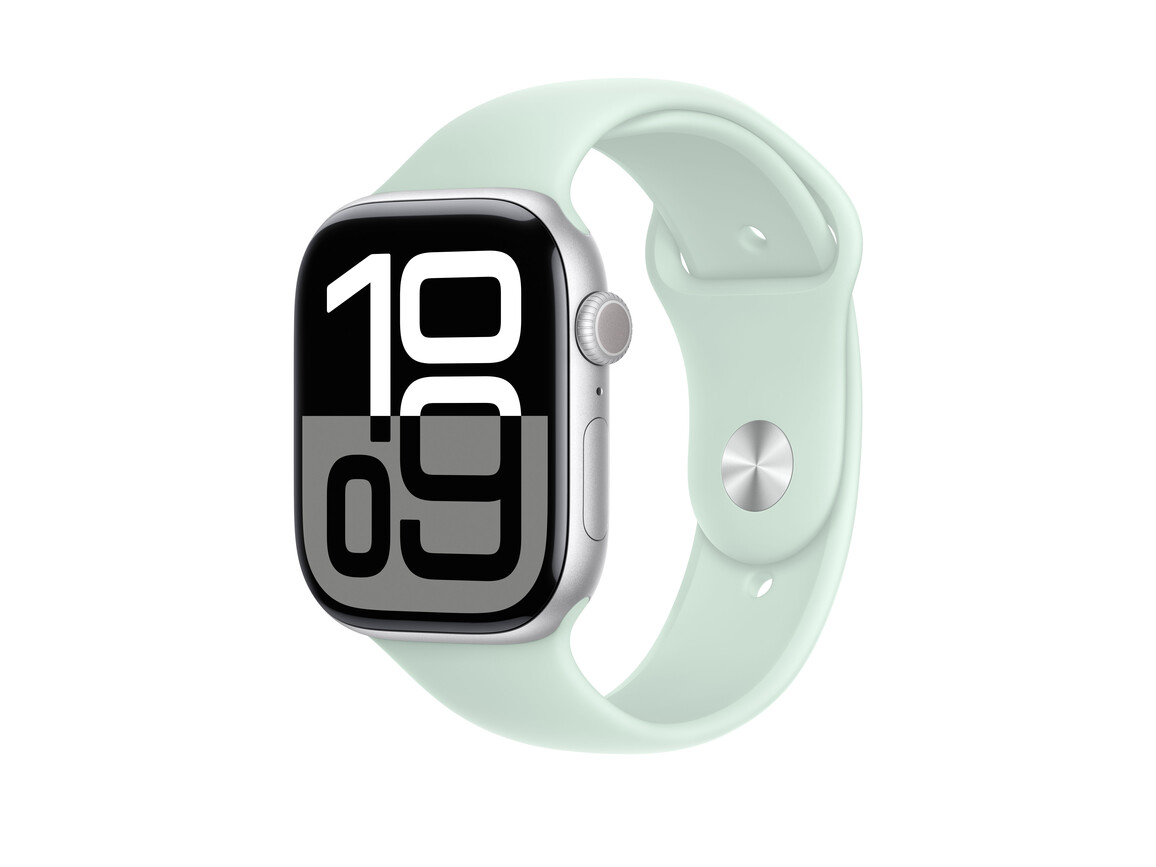 46 mm Sportarmband Aquamarin – S/M