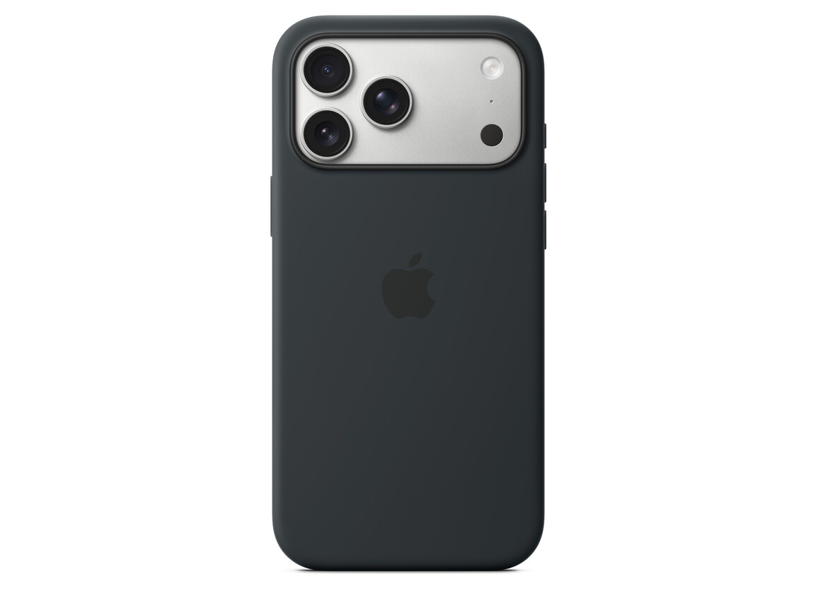 iPhone 17 Pro Max Silikon Case mit MagSafe - Mitternacht