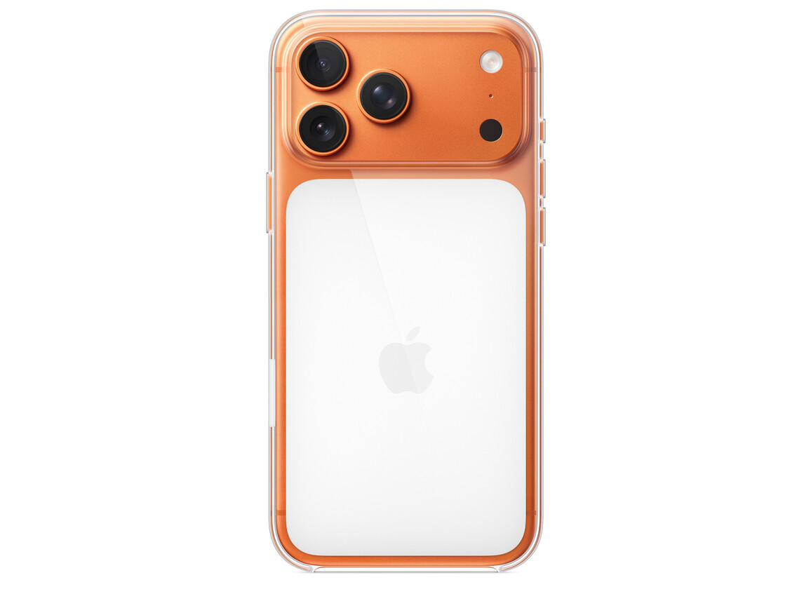 iPhone 17 Pro Max Clear Case mit MagSafe