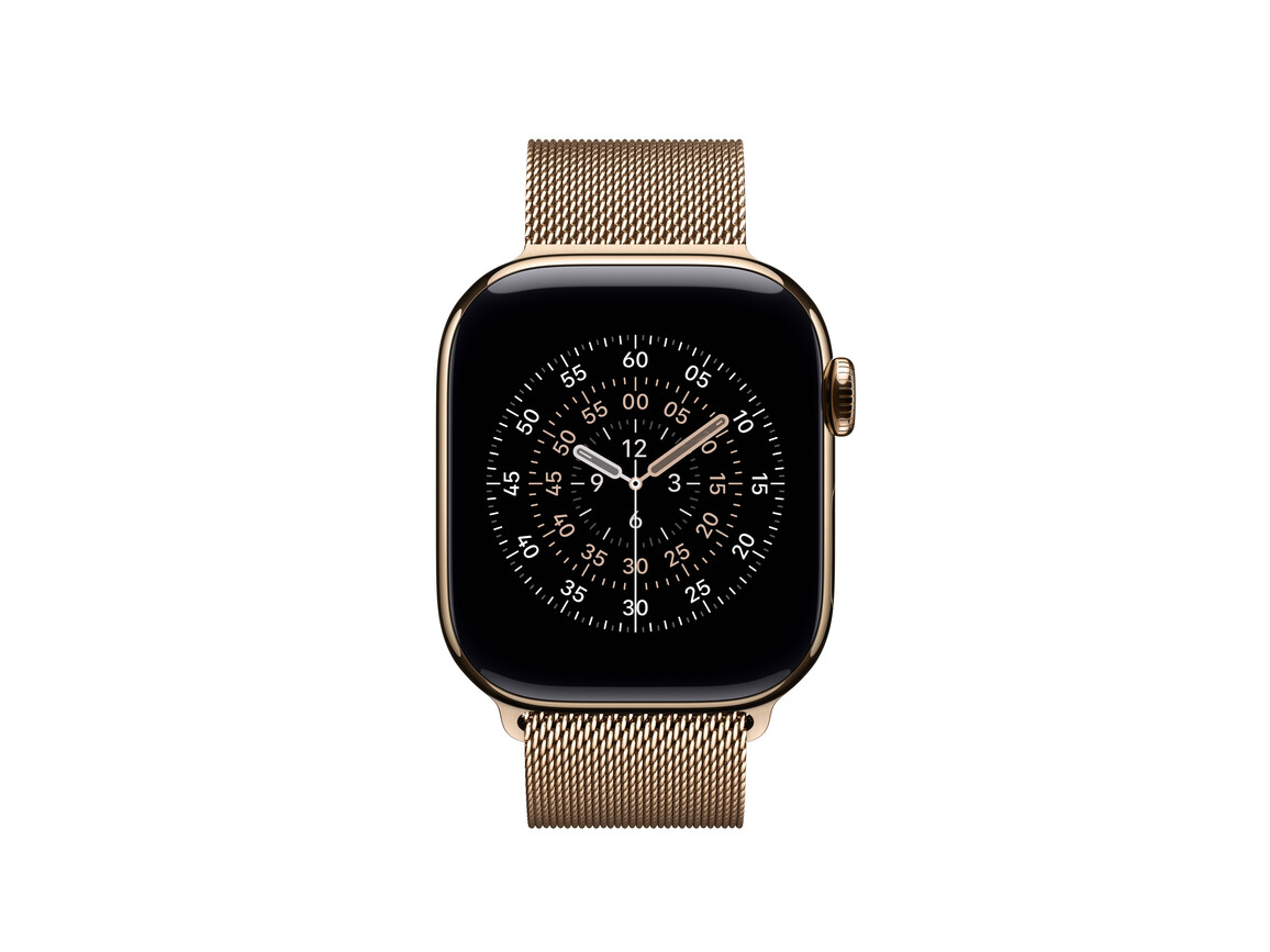 42 mm Milanaise Armband Gold