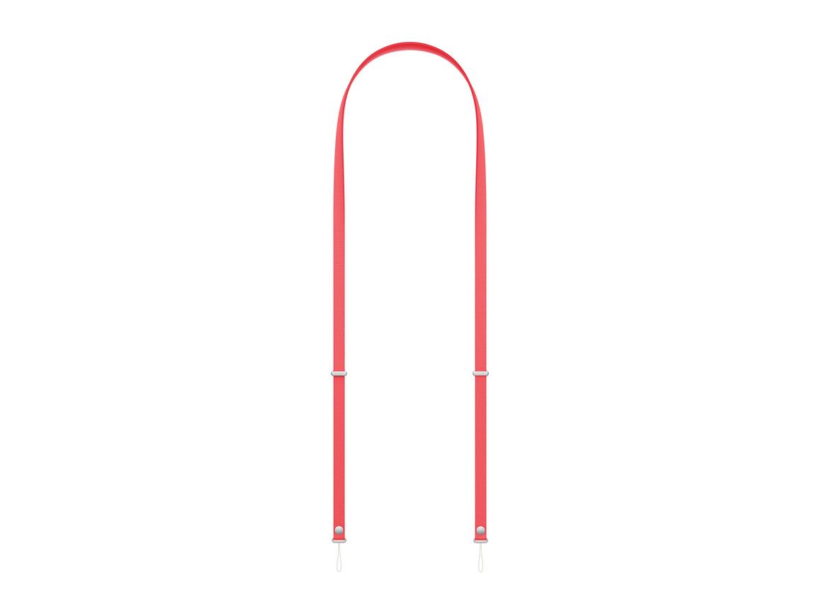 Crossbody Strap - Bright Guava