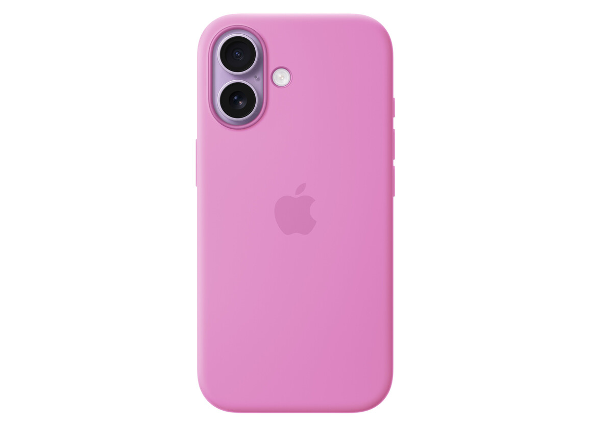 iPhone 17 Silikon Case mit MagSafe - Leuchtendes Lavendel