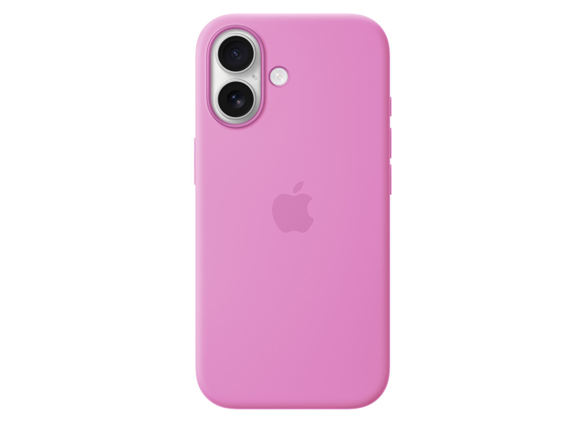 iPhone 17 Silikon Case mit MagSafe - Leuchtendes Lavendel