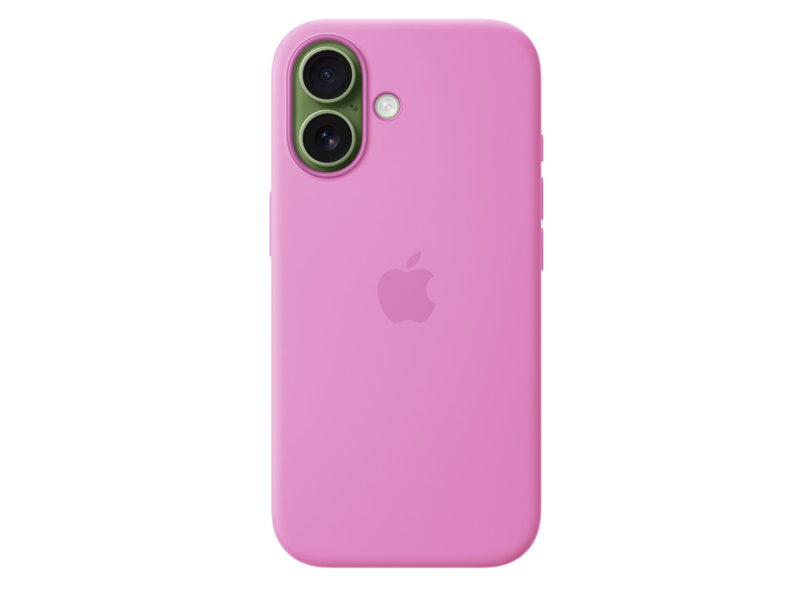 iPhone 17 Silikon Case mit MagSafe - Leuchtendes Lavendel