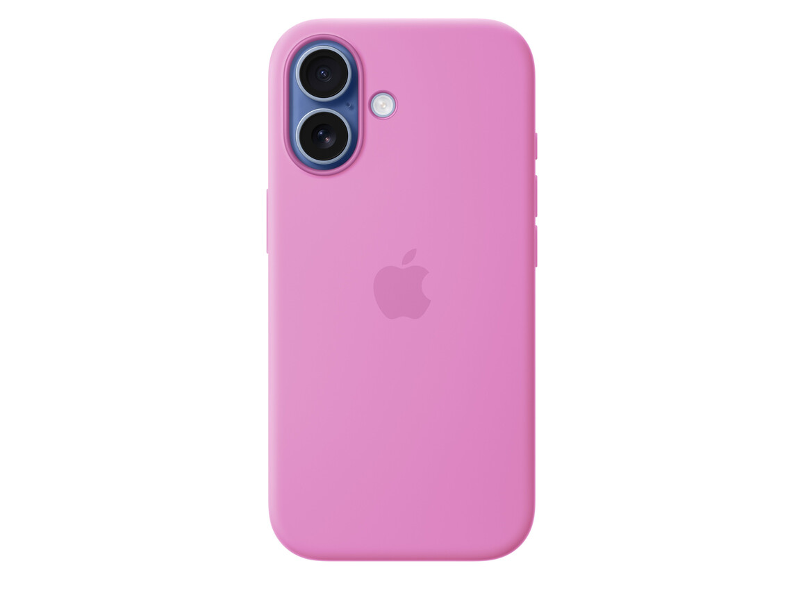 iPhone 17 Silikon Case mit MagSafe - Leuchtendes Lavendel