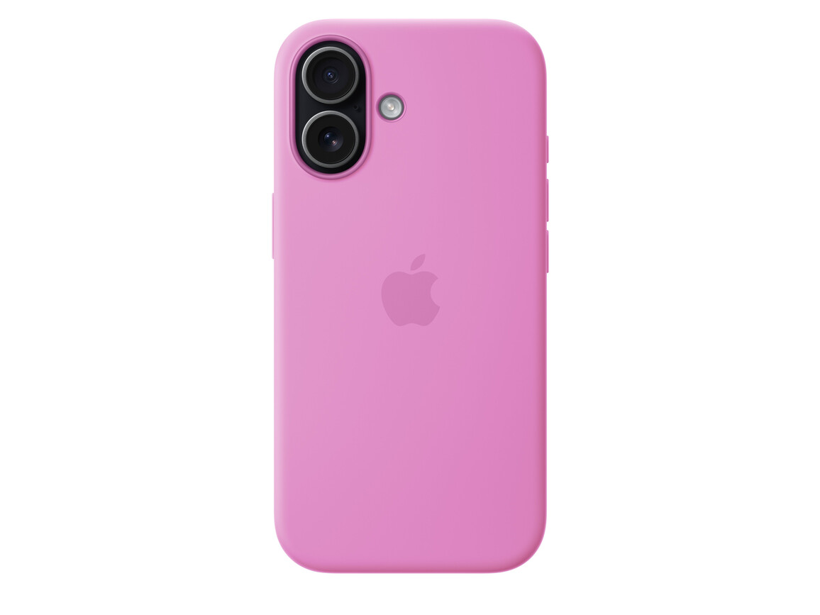 iPhone 17 Silikon Case mit MagSafe - Leuchtendes Lavendel