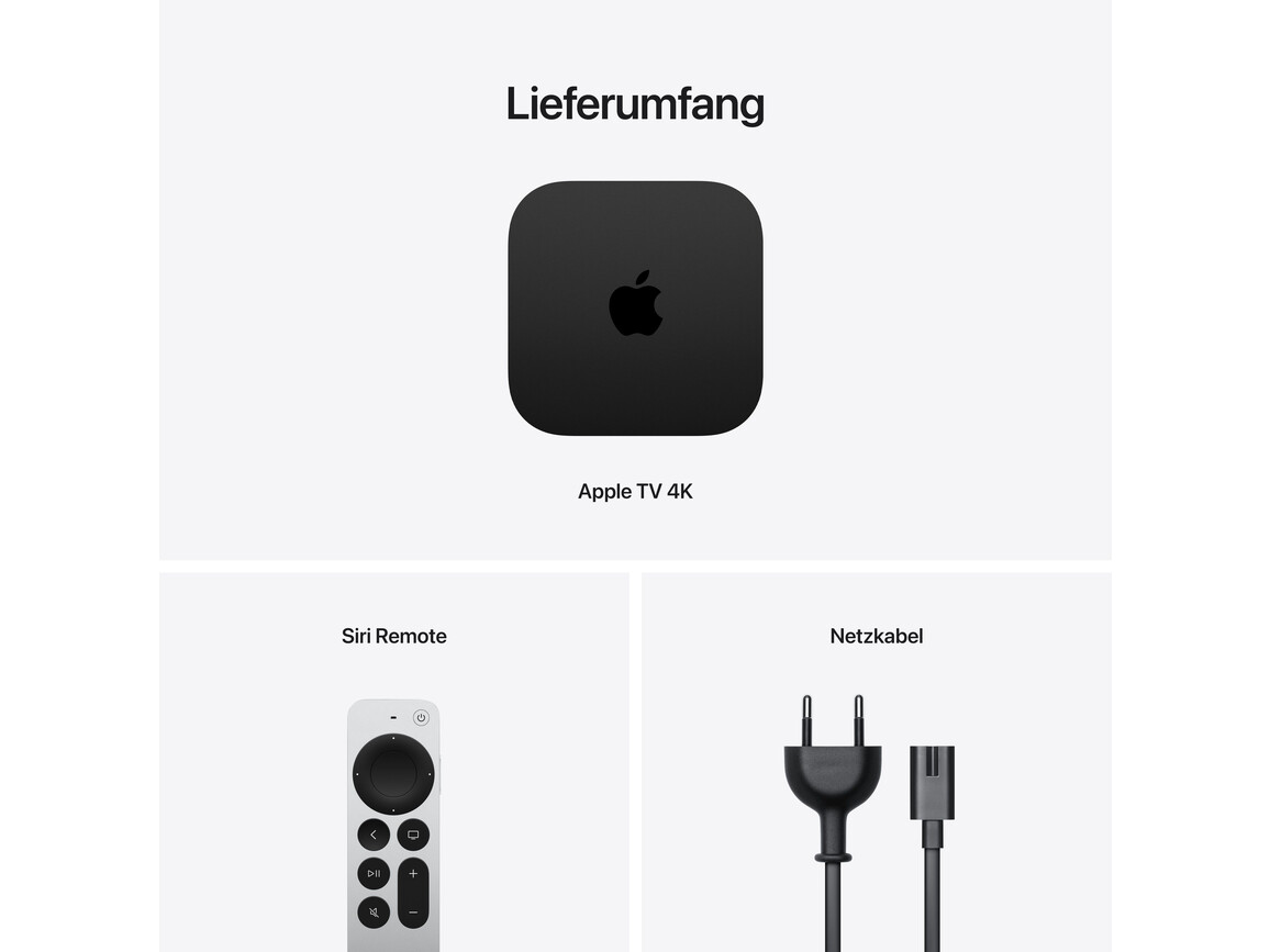 Apple TV 4K Wi‑Fi mit 64 GB Speicher