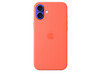iPhone 16 Plus Silikon Case mit MagSafe – Mandarine