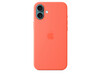 iPhone 16 Plus Silikon Case mit MagSafe – Mandarine