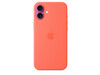 iPhone 16 Plus Silikon Case mit MagSafe – Mandarine