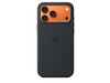 iPhone 17 Pro Max Silikon Case mit MagSafe - Schwarz