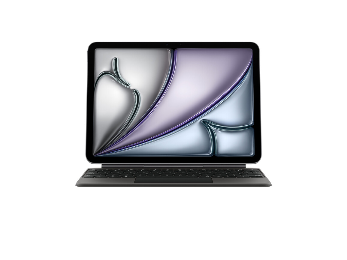 Magic Keyboard für das 11" iPad Air (M3) – Englisch (International) - Schwarz