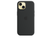 iPhone 15 Silikon Case mit MagSafe – Schwarz