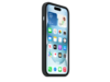 iPhone 15 Silikon Case mit MagSafe – Schwarz