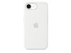 iPhone 16e Silikon Case − Weiß