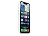 iPhone 16e Silikon Case − Weiß