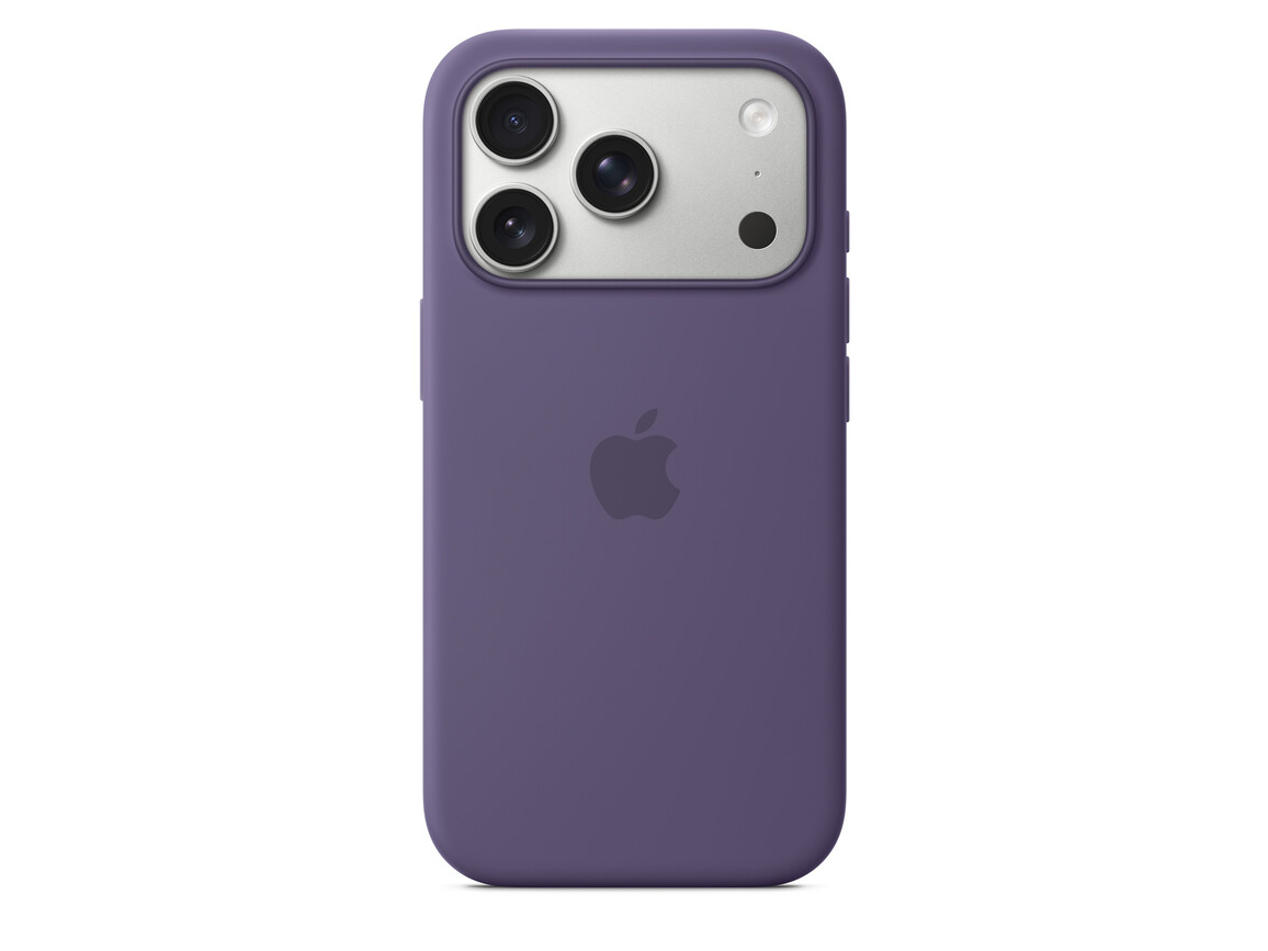 iPhone 17 Pro Silikon Case mit MagSafe - Nebelviolett