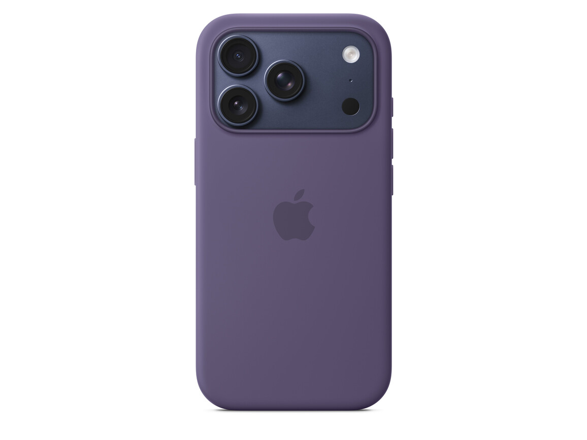 iPhone 17 Pro Silikon Case mit MagSafe - Nebelviolett