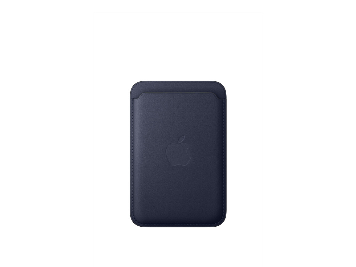 iPhone Feingewebe Wallet mit MagSafe – Navy