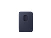iPhone Feingewebe Wallet mit MagSafe – Navy