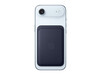 iPhone Feingewebe Wallet mit MagSafe – Navy