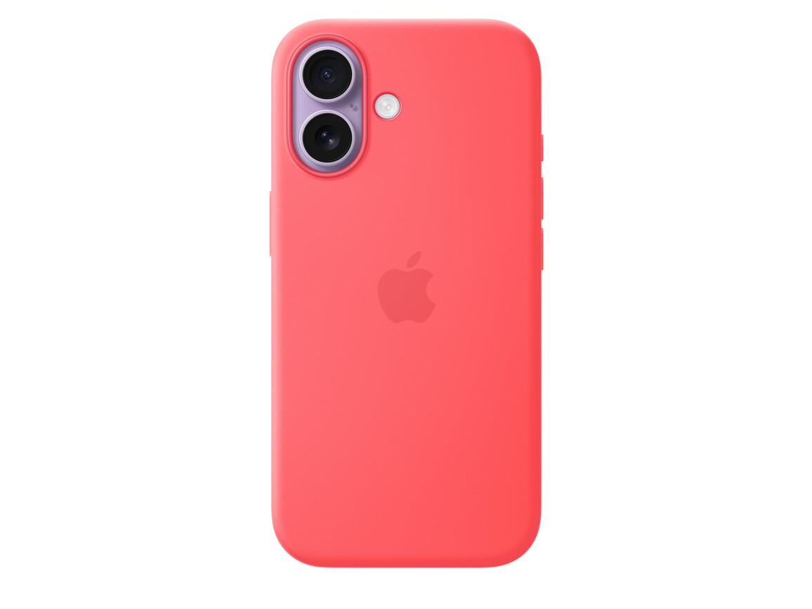 iPhone 17 Silikon Case mit MagSafe - Guavepink