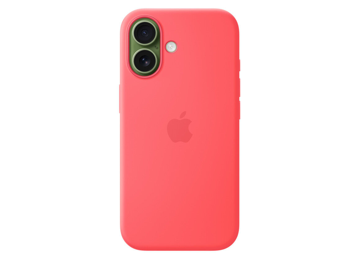 iPhone 17 Silikon Case mit MagSafe - Guavepink