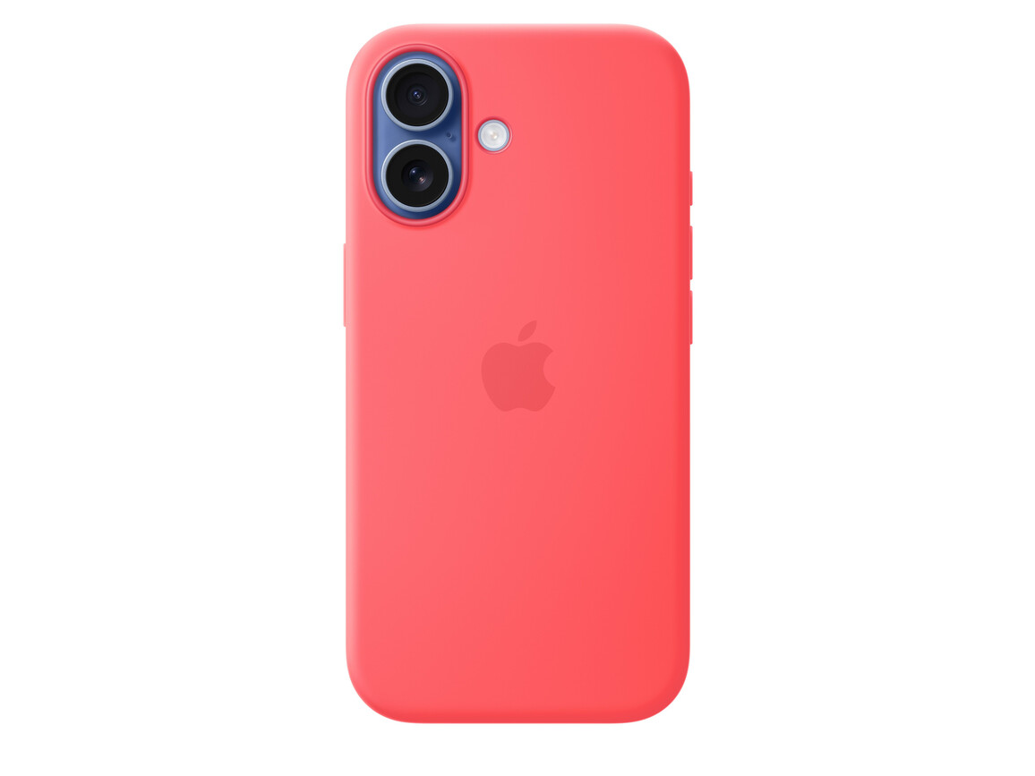 iPhone 17 Silikon Case mit MagSafe - Guavepink