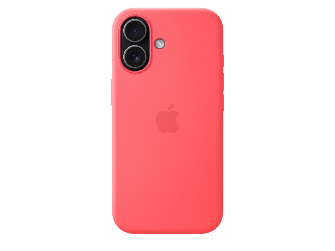 iPhone 17 Silikon Case mit MagSafe - Guavepink