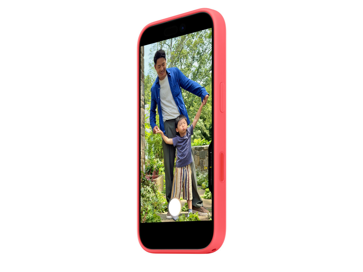 iPhone 17 Silikon Case mit MagSafe - Guavepink