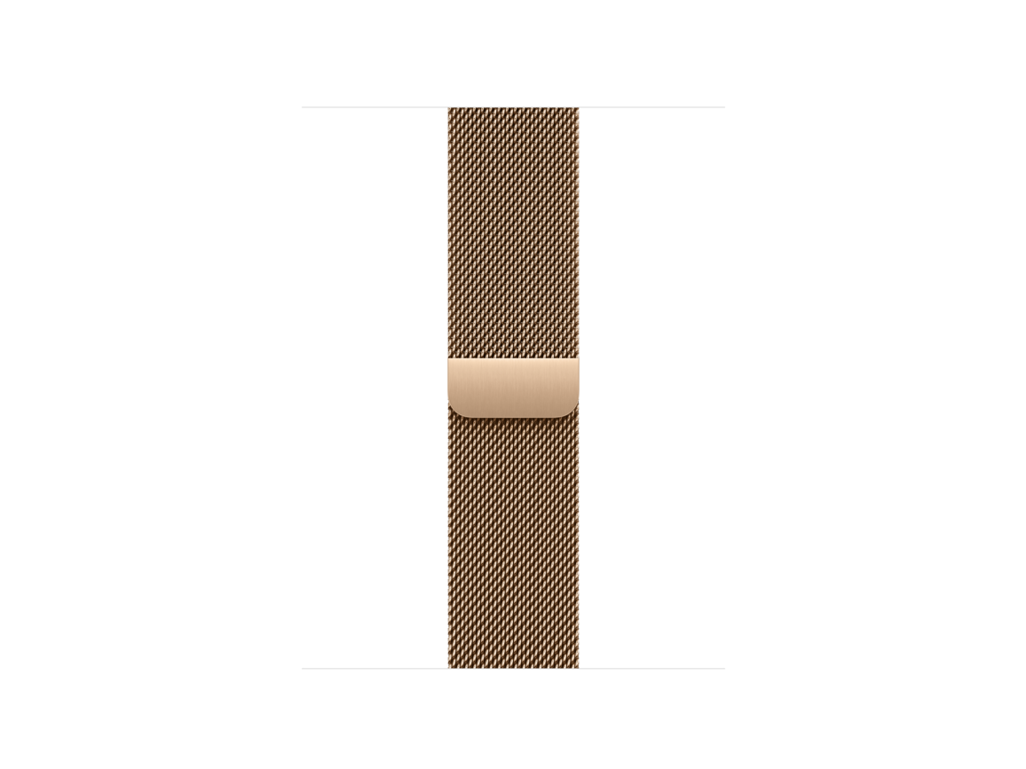 40 mm Milanaise Armband Gold