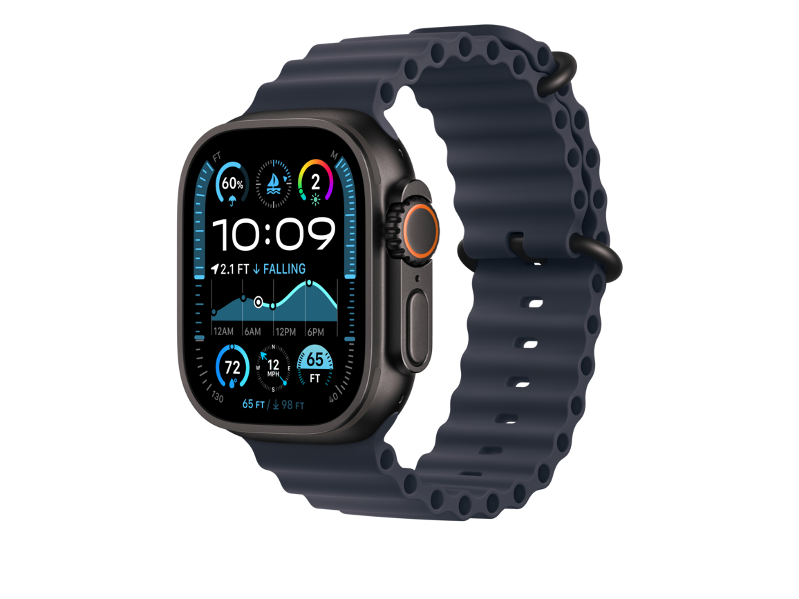 49 mm Ocean Armband Marine – Titan Schwarz